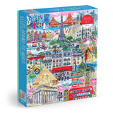Galison 1000pc Puzzle - Michael Storrings Cities Around the World
