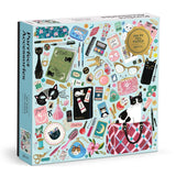 Galison 500pc Foil Puzzle - Purrfect Accessories