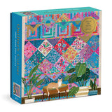 Galison 1000pc Foil Puzzle - Quilter's Corner
