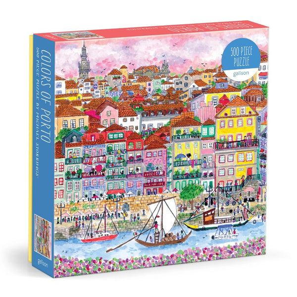 Galison 500pc Puzzle - Michael Storrings Colors of Porto