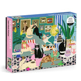 Galison 1000pc Puzzle - Glamour Cats