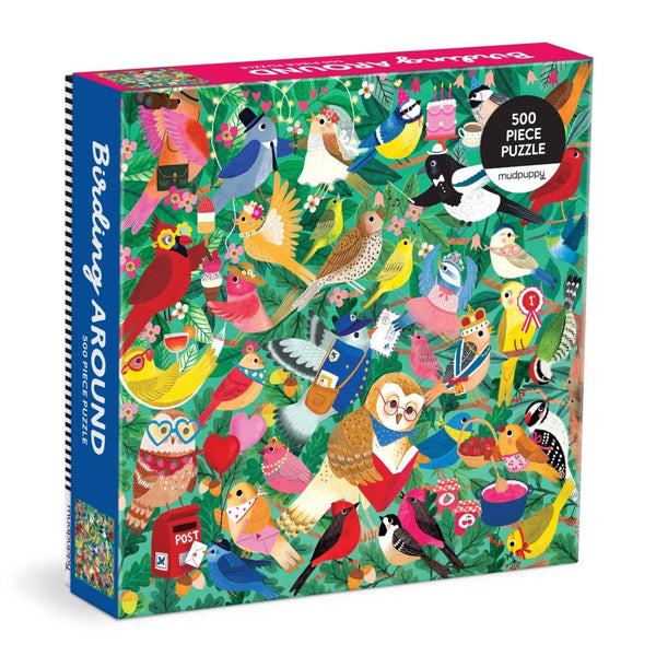 Mudpuppy 500pc Puzzle - Birding Around