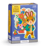 Mudpuppy 48pc Mini Scratch & Sniff Puzzle - Bunny Bouquet