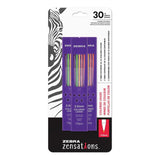 Zebra Zensations Coloured Pencil Refills