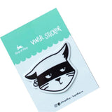 Hop & Flop Vinyl Glow Sticker - Kitty Bandit