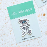 Hop & Flop Vinyl Sticker - Bunny Doctor
