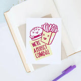 Hop & Flop Love Greeting Card - We're A Perfect Combo
