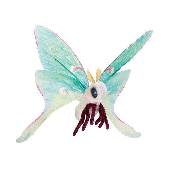 Folkmanis Finger Puppet - Luna Moth