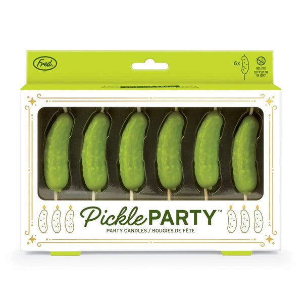Fred Pickle Party Candles 6pk