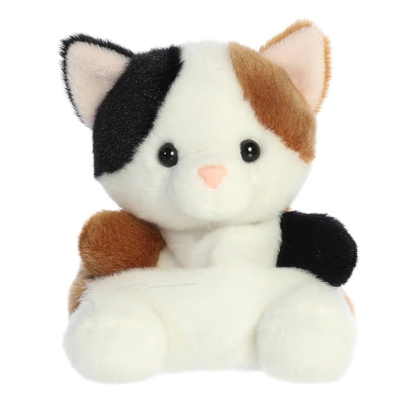 Aurora Palm Pals Plush Toy - Peebs Calico Cat