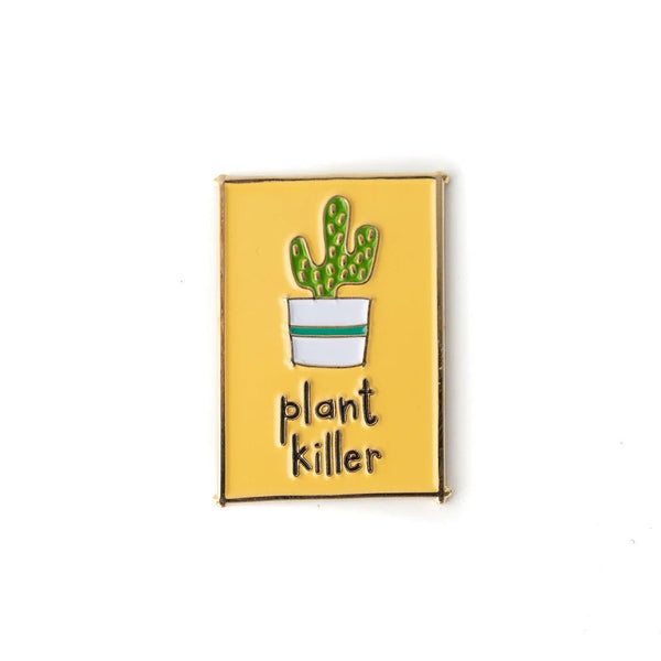 CarolynDraws Enamel Pin - Plant Killer