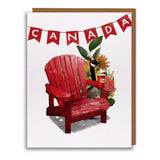 Studio Vcky Greeting Card - Muskoka Chair Canada