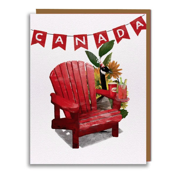 Studio Vcky Greeting Card - Muskoka Chair Canada