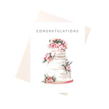 Niki Kingsmill Greeting Card - Wedding Cake