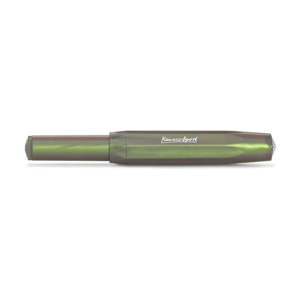 Kaweco Lunar Sport Fountain Pen, Shadow Green, Fine Nib