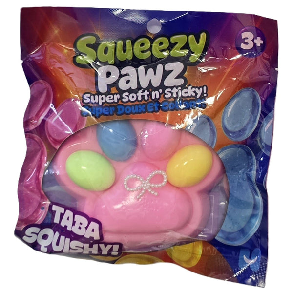 Taba Squishy Squeezy Pawz Toy Slow-Rebound Paw Fidget