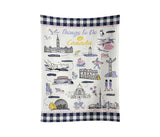 Northern Icons Things To Do In Canada Tea / Dish Towel