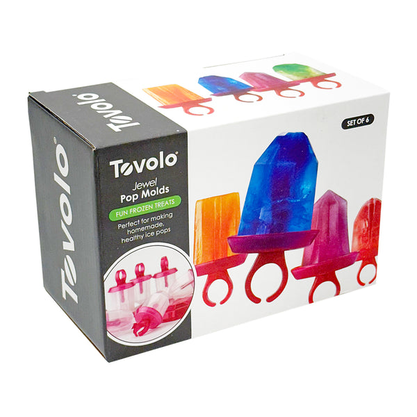 Tovolo Popsicle Moulds 6PK - Jewel Pops