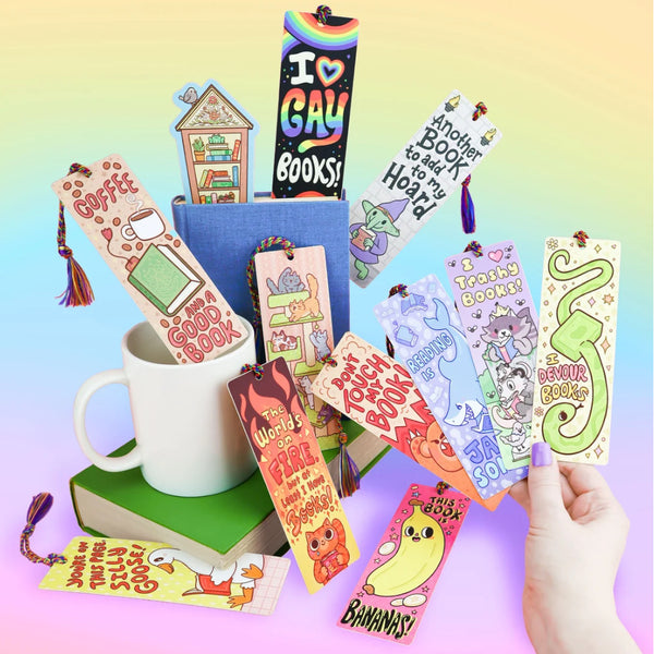 Turtle's Soup Bookmark - Reading Is Jawsome Shark