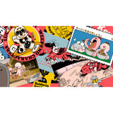 Weekend Characters Vinyl Sticker - Lucky Raccoon