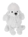 Webkinz By Ganz Plush Collectible Stuffed Animal Toy Pet - White Poodle Dog (WK00027)