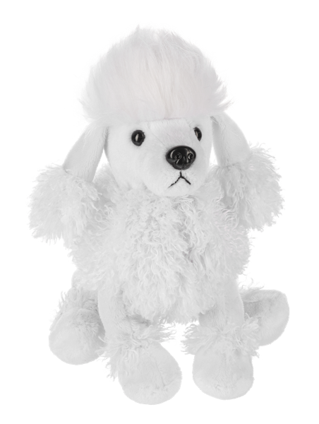 Webkinz By Ganz Plush Collectible Stuffed Animal Toy Pet - White Poodle Dog (WK00027)