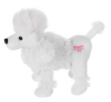 Webkinz By Ganz Plush Collectible Stuffed Animal Toy Pet - White Poodle Dog (WK00027)