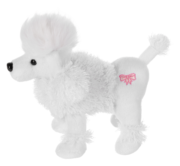 Webkinz By Ganz Plush Collectible Stuffed Animal Toy Pet - White Poodle Dog (WK00027)