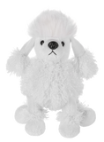 Webkinz By Ganz Plush Collectible Stuffed Animal Toy Pet - White Poodle Dog (WK00027)