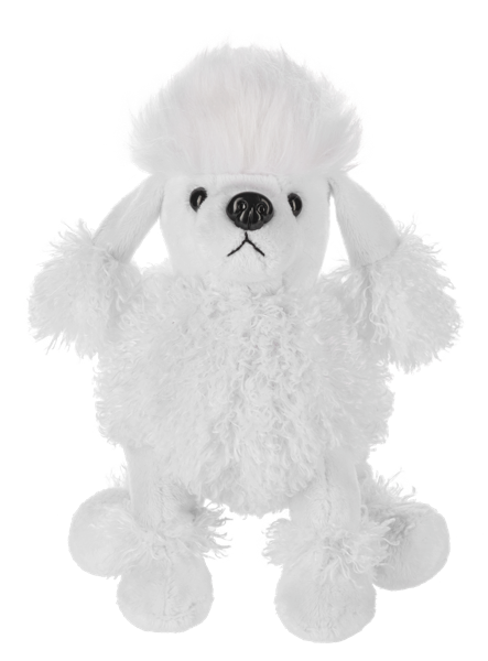 Webkinz By Ganz Plush Collectible Stuffed Animal Toy Pet - White Poodle Dog (WK00027)