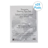 North American Paper Newsprint Pad 18x24", 25pk