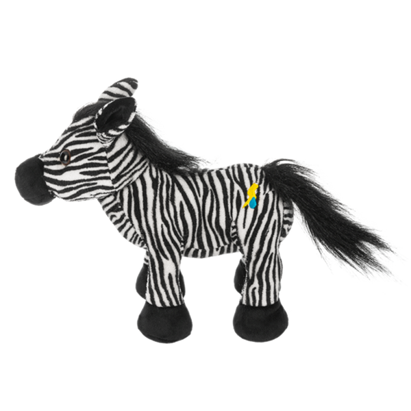 Webkinz By Ganz Plush Collectible Stuffed Animal Toy Pet - Zebra (WK00026)