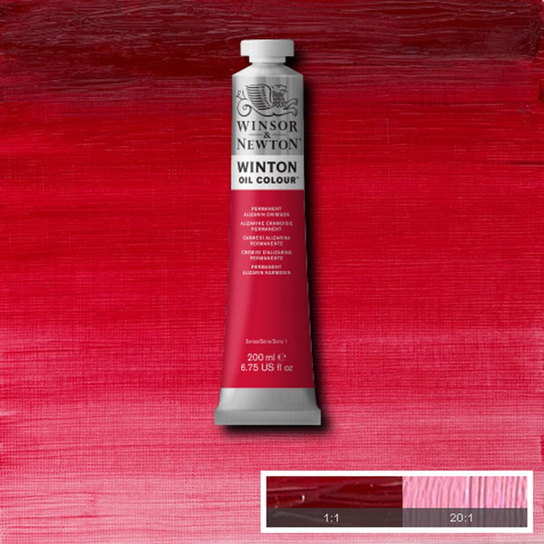 Winsor & Newton Winton Oil Paint 200mL Tubes