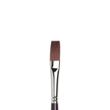 Winsor & Newton Galeria Brushes - Flat #12 LONG HANDLE