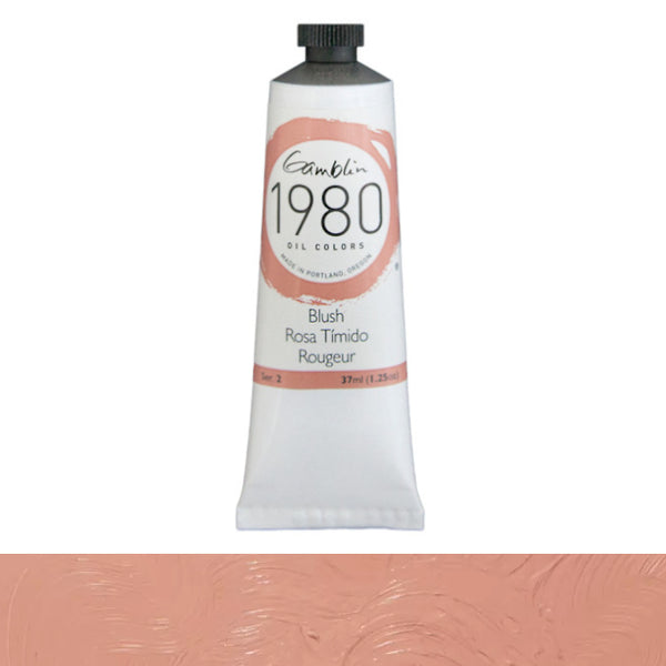 Gamblin 1980 Oil Colours 37ml Tubes S2 BLUSH