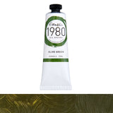 Gamblin 1980 Oil Colours 37ml Tubes S2 OLIVE GREEN
