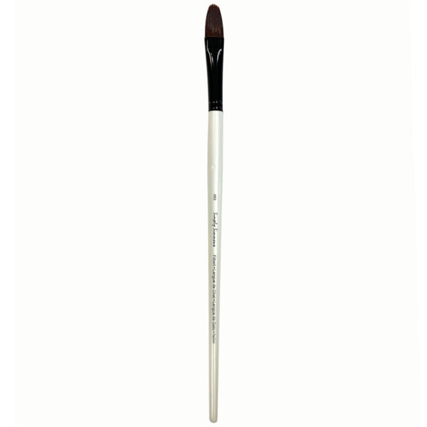 Simply Simmons Brushes - Long Handled Synthetic Filbert