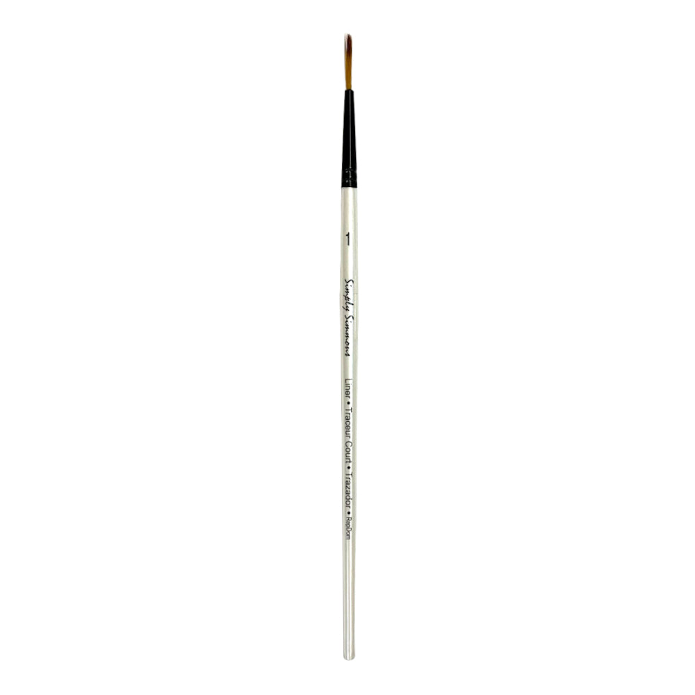 Simply Simmons Brushes - Short Handled Synthetic Liner – Midoco Art ...