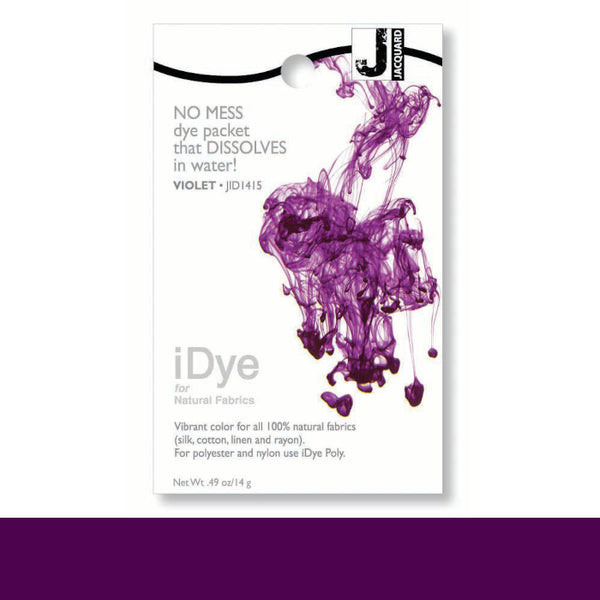 Jacquard 100% Natural Fabric iDye VIOLET