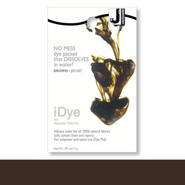 Jacquard 100% Natural Fabric iDye BROWN