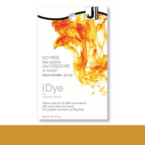 Jacquard 100% Natural Fabric iDye GOLD OCHRE