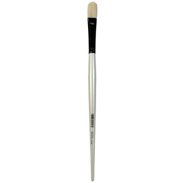 Simply Simmons Brushes - Long Handled Bristle Filbert