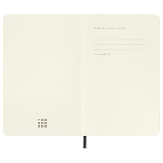 Moleskine Pocket Ruled Softcover Notebook - Black