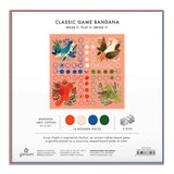 Galison Avian Flight Classic Board Game & Bandana