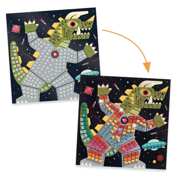 Djeco Mosaic Kit - Space Battle