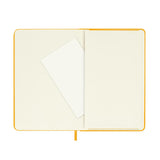 Moleskine Pocket Ruled Hardcover Notebook - Orange Yellow