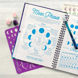 Bright Stripes Wish*Craft Moon Phase Journal