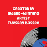 Tuesday Bassen 12pk Notecards - These Songs Remind Me Of You