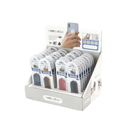Balvi Momo Stick Phone Finger Loop, Assorted