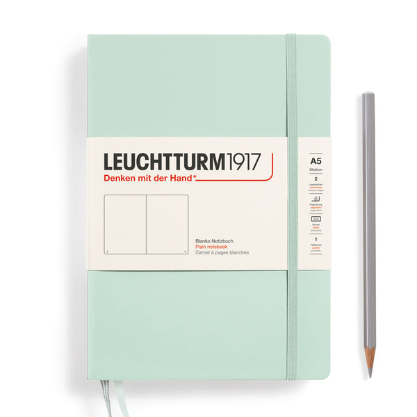 Leuchtturm1917 A5 Medium Notebooks - Blank